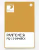 Product image 1 of the product “PANTONE® PLASTIC STANDARD CHIP PQ 15-1046 TCX Mineral Yellow ”