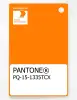 Product image 1 of the product “PANTONE® PLASTIC STANDARD CHIP PQ 15-1335 TCX Tangelo ”
