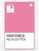 Product image 1 of the product “PANTONE® PLASTIC STANDARD CHIP PQ 15-2217 TCX Aurora Pink ”