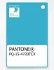 Product image 1 of the product “PANTONE® PLASTIC STANDARD CHIP PQ 15-4720 TCX River Blue ”