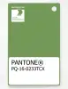 Product image 1 of the product “PANTONE® PLASTIC STANDARD CHIP PQ 16-0233 TCX Meadow Green ”