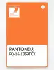 Product image 1 of the product “PANTONE® PLASTIC STANDARD CHIP PQ 16-1359 TCX Orange Peel ”