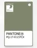 Product image 1 of the product “PANTONE® PLASTIC STANDARD CHIP PQ 17-0115 TCX Oil Green ”