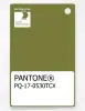 Product image 1 of the product “PANTONE® PLASTIC STANDARD CHIP PQ 17-0530 TCX Guacamole ”