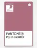Product image 1 of the product “PANTONE® PLASTIC STANDARD CHIP PQ 17-1608 TCX Heather Rose ”