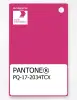 Product image 1 of the product “PANTONE® PLASTIC STANDARD CHIP PQ 17-2034 TCX Pink Yarrow ”