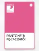Product image 1 of the product “PANTONE® PLASTIC STANDARD CHIP PQ 17-2230 TCX Carmine Rose ”