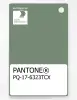Product image 1 of the product “PANTONE® PLASTIC STANDARD CHIP PQ 17-6323 TCX Hedge Green ”