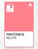 Product image 1 of the product “PANTONE® PLASTIC STANDARD CHIP PQ 177C ”