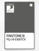 Product image 1 of the product “PANTONE® PLASTIC STANDARD CHIP PQ 18-0306 TCX Gunmetal ”