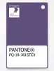 Product image 1 of the product “PANTONE® PLASTIC STANDARD CHIP PQ 18-3615 TCX Imperial Palace ”