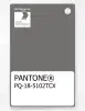 Product image 1 of the product “PANTONE® PLASTIC STANDARD CHIP PQ 18-5102 TCX Brushed Nickel ”