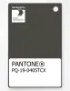 Product image 1 of the product “PANTONE® PLASTIC STANDARD CHIP PQ 19-0405 TCX Beluga ”