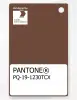 Product image 1 of the product “PANTONE® PLASTIC STANDARD CHIP PQ 19-1230 TCX Friar Brown ”