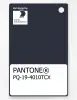 Product image 1 of the product “PANTONE® PLASTIC STANDARD CHIP PQ 19-4010 TCX Total Eclipse ”
