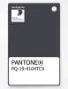 Product image 1 of the product “PANTONE® PLASTIC STANDARD CHIP PQ 19-4104 TCX Ebony ”