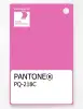 Product image 1 of the product “PANTONE® PLASTIC STANDARD CHIP PQ 218C ”