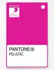 Product image 1 of the product “PANTONE® PLASTIC STANDARD CHIP PQ 225C ”