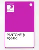 Product image 1 of the product “PANTONE® PLASTIC STANDARD CHIP PQ 246C ”