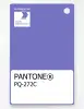 Product image 1 of the product “PANTONE® PLASTIC STANDARD CHIP PQ 272C ”