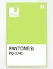 Product image 1 of the product “PANTONE® PLASTIC STANDARD CHIP PQ 374C ”