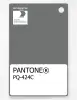 Product image 1 of the product “PANTONE® PLASTIC STANDARD CHIP PQ 424C ”