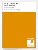 Product image 1 of the product “RAL® CLASSIC K4 SHEET SEMI MATT A4 1006 Maize yellow / Maisgelb ”