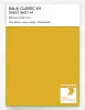 Artikelbild 1 des Artikels “RAL® CLASSIC K4 SHEET SEMI MATT A4 1012 Lemon yellow / Zitronengelb “