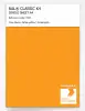 Product image 1 of the product “RAL® CLASSIC K4 SHEET SEMI MATT A4 1033 Dahlia yellow / Dahliengelb ”