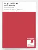 Product image 1 of the product “RAL® CLASSIC K4 SHEET SEMI MATT A4 3018 Strawberry red / Erdbeerrot ”