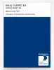 Product image 1 of the product “RAL® CLASSIC K4 SHEET SEMI MATT A4 5002 Ultramarine blue / Ultramarinblau ”