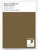 Product image 1 of the product “RAL® CLASSIC K4 SHEET SEMI MATT A4 7008 Khaki grey / Khakigrau ”