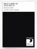 Product image 1 of the product “RAL® CLASSIC K4 SHEET SEMI MATT A4 9005 Jet black / Tiefschwarz ”
