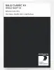 Product image 1 of the product “RAL® CLASSIC K4 SHEET SEMI MATT A4 9011 Graphite black / Graphitschwarz ”