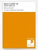 Product image 1 of the product “RAL® CLASSIC K6 SINGLE SHEET A6 1007 Daffodil yellow / Narzissengelb ”