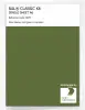 Product image 1 of the product “RAL® CLASSIC K6 SINGLE SHEET A6 6025 Fern green / Farngrün ”