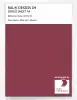 Product image 1 of the product “RAL® DESIGN D4 SINGLE SHEET A4 010 30 44 Atlas red / Atlasrot ”