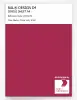 Product image 1 of the product “RAL® DESIGN D4 SINGLE SHEET A4 010 40 53 Primal red / Urrot ”