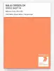 Product image 1 of the product “RAL® DESIGN D4 SINGLE SHEET A4 050 70 60 Mango orange / Mangoorange ”