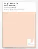 Product image 1 of the product “RAL® DESIGN D4 SINGLE SHEET A4 060 90 15 Apricot cream / Aprikosencreme ”