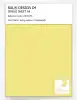 Product image 1 of the product “RAL® DESIGN D4 SINGLE SHEET A4 100 90 50 Spring yellow / Frühlingsgelb ”