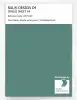 Product image 1 of the product “RAL® DESIGN D4 SINGLE SHEET A4 180 50 20 Azurite water green / Azuritwassergrün ”