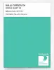 Product image 1 of the product “RAL® DESIGN D4 SINGLE SHEET A4 180 70 40 Pure cyan / Reincyan ”