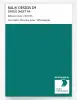 Product image 1 of the product “RAL® DESIGN D4 SINGLE SHEET A4 190 40 35 Office blue green / Officeblaugrün ”