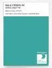 Product image 1 of the product “RAL® DESIGN D4 SINGLE SHEET A4 190 60 35 Ceramic blue turquoise / Keramikbleutürkis ”