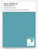 Artikelbild 1 des Artikels “RAL® DESIGN D4 SINGLE SHEET A4 220 60 25 Summer turquoise blue / Sommertürkisblau “