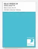 Artikelbild 1 des Artikels “RAL® DESIGN D4 SINGLE SHEET A4 220 70 35 Holiday blue / Ferienblau “