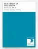 Product image 1 of the product “RAL® DESIGN D4 SINGLE SHEET A4 230 50 40 Azores blue / Azorenblau ”