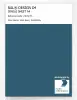 Product image 1 of the product “RAL® DESIGN D4 SINGLE SHEET A4 240 30 25 Work blue / Arbeitsblau ”