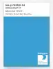 Artikelbild 1 des Artikels “RAL® DESIGN D4 SINGLE SHEET A4 250 60 40 Structural blue / Bauwerkblau “